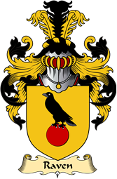 English Coat of Arms (v.23) for the family Raven