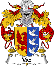 Portuguese Coat of Arms for Vaz