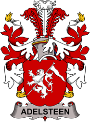 Coat of arms used by the Danish family Adelsteen