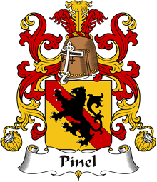 Coat of Arms from France for Pinel