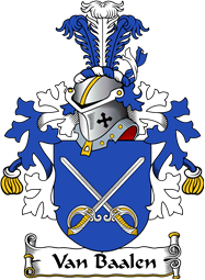 Dutch Coat of Arms for Van Baalen