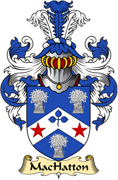 Irish Family Coat of Arms (v.23) for MacHatton or MacIlhatton