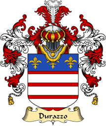 Italian Family Coat of Arms (v.25a) Durazzo