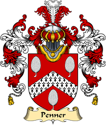 English Family Coat of Arms (v.25) Penner