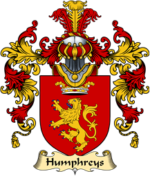English Family Coat of Arms (v.25) Humfreys or Humphreys