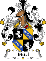 German Wappen Coat of Arms for Bittel