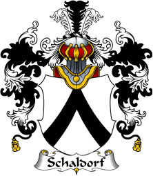 German Wappen Coat of Arms (v.25) Schaldorf