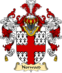 English Family Coat of Arms (v.25) Norwood or Northwood