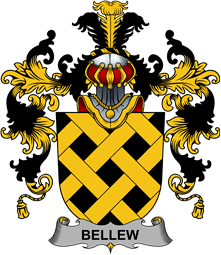 Irish Family Coat of Arms (v.25b) Bellew