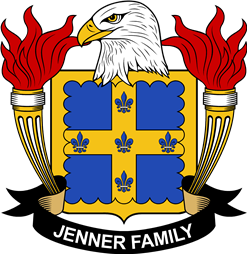 Coat of arms used by the Jenner family in the United States of America