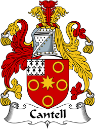 Irish Coat of Arms for Cantell