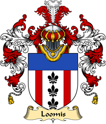 English Family Coat of Arms (v.25) Lomas or Loomis