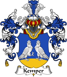 German Wappen Coat of Arms (v.25) Kemper