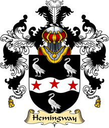 English Family Coat of Arms (v.25) Hemingway