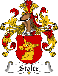 German Wappen Coat of Arms for Stoltz