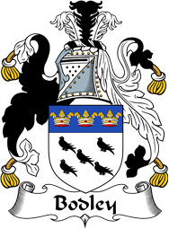 English Coat of Arms for the family Bodley