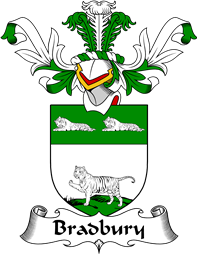 Coat of Arms from Scotland for Bradbury