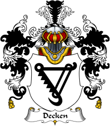German Wappen Coat of Arms (v.25) Decken