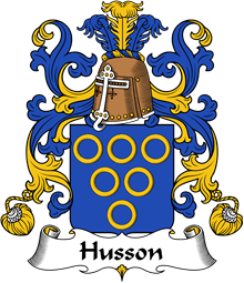 Coat of Arms from France for Husson