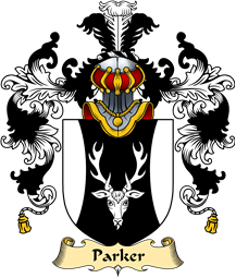 English Family Coat of Arms (v.25) Parker II