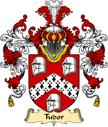 Welsh Family Coat of Arms (v.25) Tudor (from Owain Tudor)