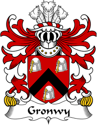 Welsh Coat of Arms for Gronwy (Fychan, of Anglesey)