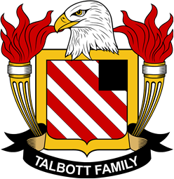 Coat of arms used by the Talbott family in the United States of America