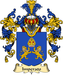 Italian Family Coat of Arms (v.25a) Imperato