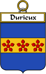 French Coat of Arms Badge for Durieux
