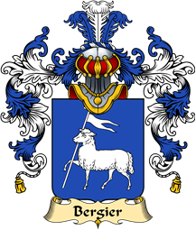 French Family Coat of Arms (v.25) Bergier