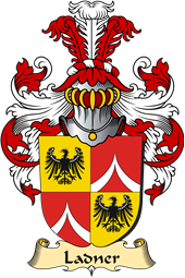 v.23 Coat of Family Arms from Germany for Ladner