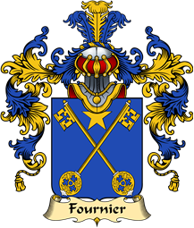 French Family Coat of Arms (v.25) Fournier