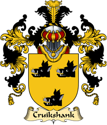 Scottish Family Coat of Arms (v.25) Cruikshank