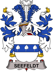 Coat of arms used by the Danish family Seefeldt