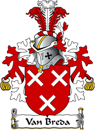 Dutch Coat of Arms for Van Breda