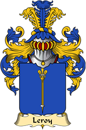 French Family Coat of Arms (v.23) for Leroy (Roy le) I