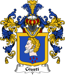 Italian Family Coat of Arms (v.25b) Giusti