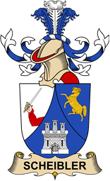 Republic of Austria Coat of Arms for Scheibler