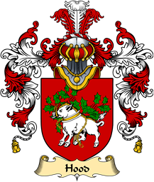 Welsh Family Coat of Arms (v.25) Hood (of Cemais, Pembrokeshire))