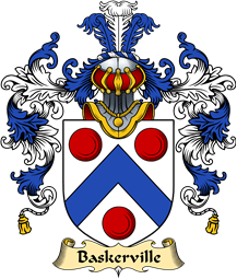 Welsh Family Coat of Arms (v.25) Baskerville (of Eardisley, Herefordshire)