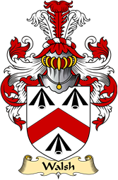 Irish Family Coat of Arms (v.23) for Walsh