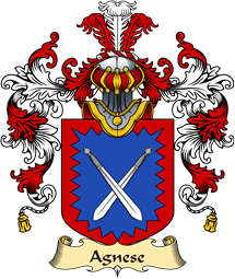 Italian Family Coat of Arms (v.25a) Agnese