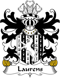 Welsh Coat of Arms for Laurens (AP WILLIAM AP DAFYDD)