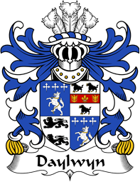 Welsh Coat of Arms for Daylwyn (or Bushe)