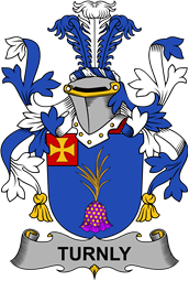 Irish Coat of Arms for Turnly or Turnley