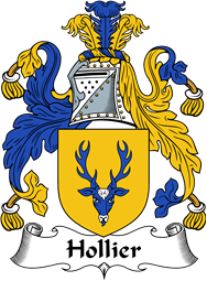 English Coat of Arms for the family Hollier