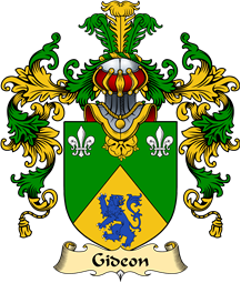 English Family Coat of Arms (v.25) Gideon
