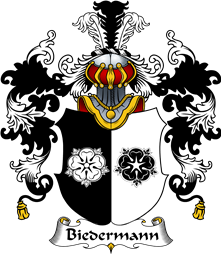 German Wappen Coat of Arms (v.25) Biedermann