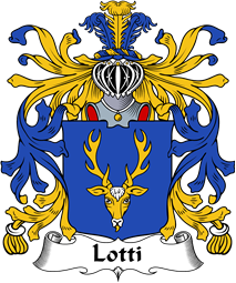 Italian Coat of Arms for Lotti