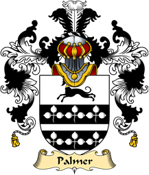 English Family Coat of Arms (v.25) Palmer